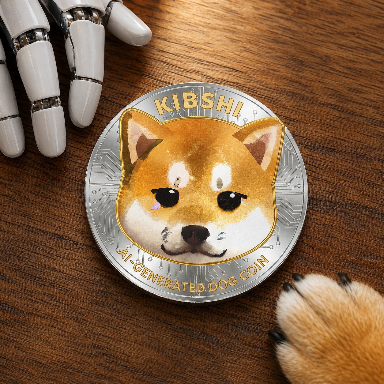 1st AI-generated crypto
